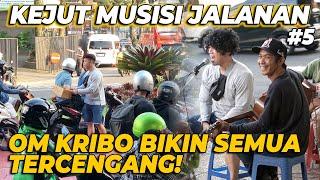 OM KRIBO BERAKSI DI JALANAN.. MUSISI JALANAN SAMPE TERKEJUT‼️