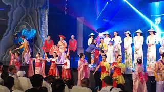 Ao dai show and culture in Vietnam