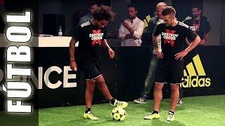 Fútbol Freestyle con Gareth Bale, Marcelo Vieira & Football Tricks Online - Adidas The Base