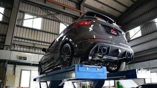 Ford Focus RS Fi EXHAUST Valvetronic Sound - Valves ON/OFF, Acceleration