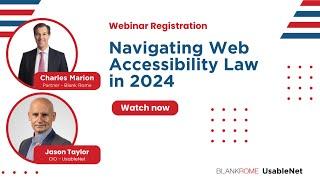 Navigating Web Accessibility Law in 2024