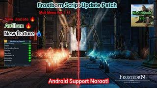 FROSTBORN MOD MENU Ver.1.33  How to Active Mod Menu Tutorial | Noroot Support + Antiban | Part 1