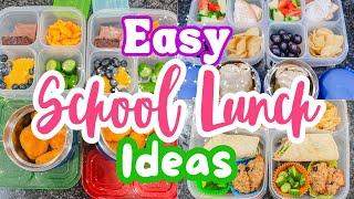 Easy Kids Lunch Ideas for School//FAST Lunchbox Recipes