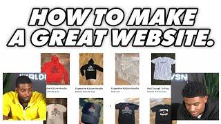 Make Your Clothing Brand Website Look Better - Tips for a Professional Website