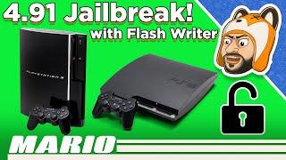 How to Jailbreak Your PS3 on Firmware 4.91 or Lower with Flash Writer!