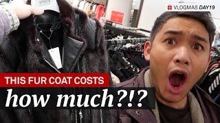 This Fur Coat Costs HOW MUCH?!? - VLOGMAS Day 19 - ohitsROME