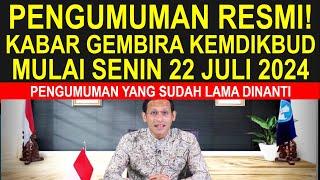 Hore! Resmi kabar gembira Kemdikbud sertifikasi guru dan kepsek bersiap mulai Senin 22 Juli 2024