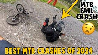 Best MTB Fails of THE YEAR 2024 - ( 29 MIN OF ADRINALINE AND FUN )