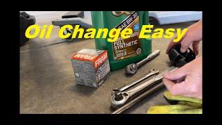 Thay nhớt xe Toyota Tundra quá dễ. Easy Oil change