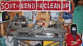 South Bend 9a Basic Lathe Clean Up & Carriage Disassembly