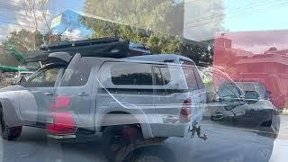 Roof rail type roof rack installation of a Tough Touring Roof rack - Tips