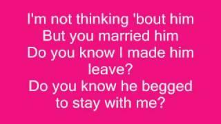 Toni Braxton - He Wasn't Man Enough For Me (lyrics)