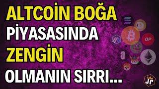 Altcoin Boğa 'sında Zengin Olmanın Sırrı! Hangi Altcoin 'lerde Nasıl AL - SAT Yapılmalı? #bitcoin