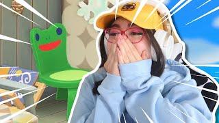 FROGGY CHAIR IS BACK!!! ACNH direct REACTION