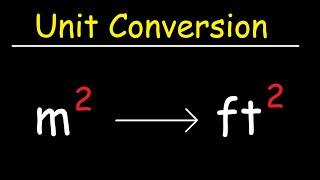 Square Meters to Square Feet - Unit Conversion