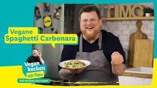 Vegane Spaghetti Carbonara | Vegan kochen mit Timo | Einfache Vegane Rezepte