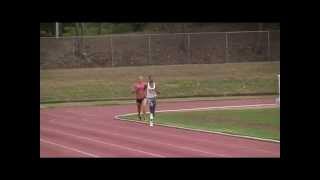 Allyson Felix Training in Sydney on 2nd January 2013