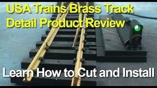 Garden Trains:  USA Trains Track and Switches Product Close-up