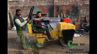 Uniworld Construction Equipment Ride On Vibrationg Roller | Road Roller