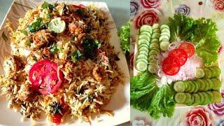 Prawns Biryani Recipe | Shrimp Biryani | Jhinga Biryani | Cooking Champion and Vlogs