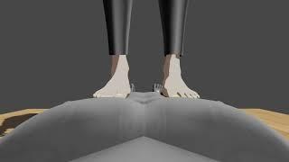 BLENDER |TRAMPLING| TESTING SOFT BODY|