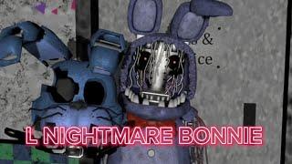 [FNAF] WITHERED BONNIE BEATS UP NIGHTMATE BONNIE