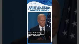 Presiden AS Joe Biden Klaim Dirinya sebagai Zionis hingga Sebut Hamas Kelompok Preman