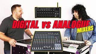 Digital vs Analogue Mixers - Midas MR 18 vs Show 16 Channel Mixer