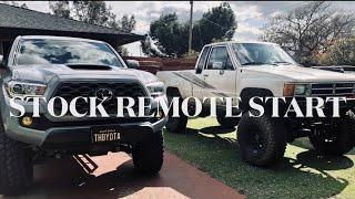 Try this before buying an aftermarket remote start for your 3rd gen Tacoma