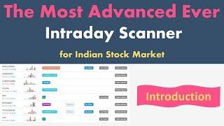 Top 20 Filters for Intraday Stock Selection | Advanced Intraday Scanner Explained | EQSIS