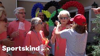 Retirement community organizes a mock Olympics for senior residents | Humankind