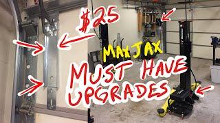 Must Have MaxJax 2 Post Lift Upgrades (more lift height for $25!!)