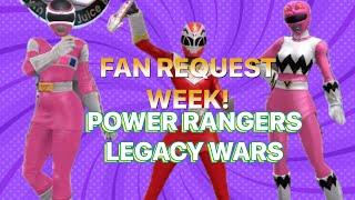 FAN REQUEST WEEK: AMELIA, CASSIE AND KENDRIX! POWER RANGERS LEGACY WARS GAMEPLAY