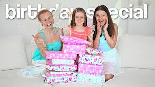 Karma's BIRTHDAY PRESENT Opening! | Family Fizz