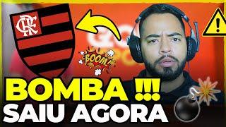 NOTÍCIA URGENTE: NÃO VESTE MAIS A CAMISA DO FLA! TITE LIBEROU O JOGADOR! NOTÍCIAS DO FLAMENGO HOJE