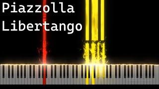 Piazzolla - Libertango Piano Tutorial [Nivek.Piano]