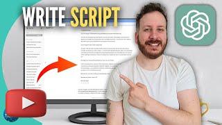 How To Write A Youtube Script With ChatGPT