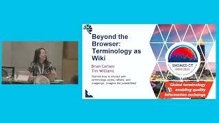 Beyond the browser - terminology as Wiki (202341) - Brian Carlsen