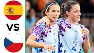 Spain vs Czech Republic | Highlights | Women's Euro Qualifiers 2024