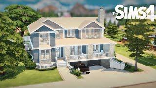 BASE GAME Family Home | The Sims 4 Stop Motion Build | No CC