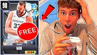 FREE GALAXY OPAL MARC GASOL LOCKER CODE... BUT IS HE ACTUALLY GOOD IN NBA 2K24 MyTEAM?