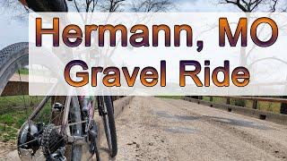 Hermann MO gravel ride