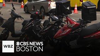 More than a dozen scooters seized in Boston's Back Bay during crackdown