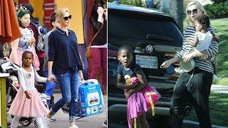 Charlize Theron's Son Jackson Theron & Daughter August Theron 2017