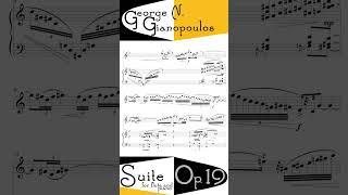 Improvisation for Flute and Piano, Op. 19, No. 3 (2010-14) #flute #piano #improvisation #sheetmusic