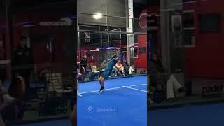  MOST EXPLOSIVE PADEL SMASH? #shorts - the4Set