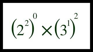 A Multiplication Math Problem • Multiplication Exponential Equation