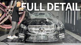 Mercedes-Benz E class Coupe FULL DETAIL | detailing | ASMR | E300 | W213 | GTECHNIQ |