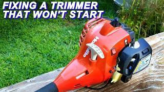 Fixing A Homelite Trimmer That Won't Start