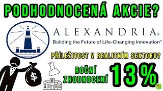 Alexandria Real Estate - podhodnocená dividendová příležitost v sektoru realit a výzkumu?